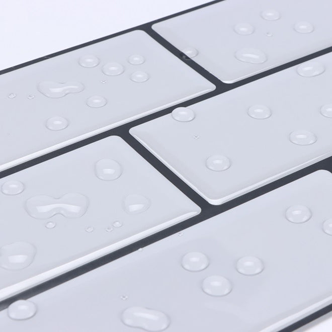 Lisslune | Plastic Peel & Stick Subway Tile Modern Simple Subway Tile Wallpaper