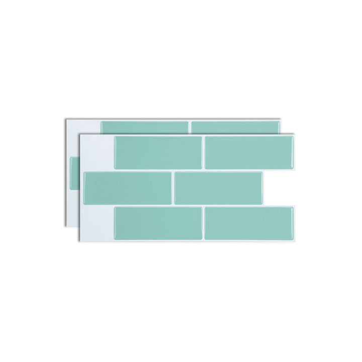 Lisslune | Plastic Peel & Stick Subway Tile Modern Simple Subway Tile Wallpaper