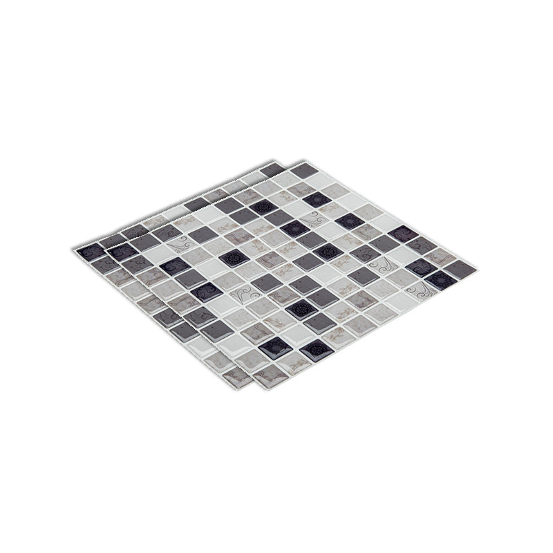 Lisslune | Plastic Peel & Stick Subway Tile Modern Simple Subway Tile Wallpaper