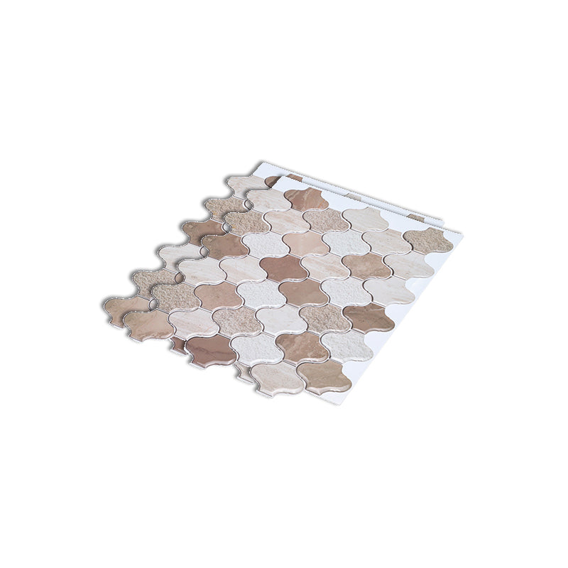 Lisslune | Plastic Peel & Stick Subway Tile Modern Simple Subway Tile Wallpaper