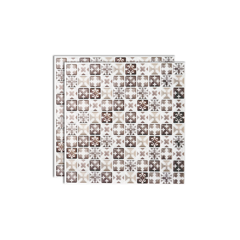 Lisslune | Plastic Peel & Stick Subway Tile Modern Simple Subway Tile Wallpaper
