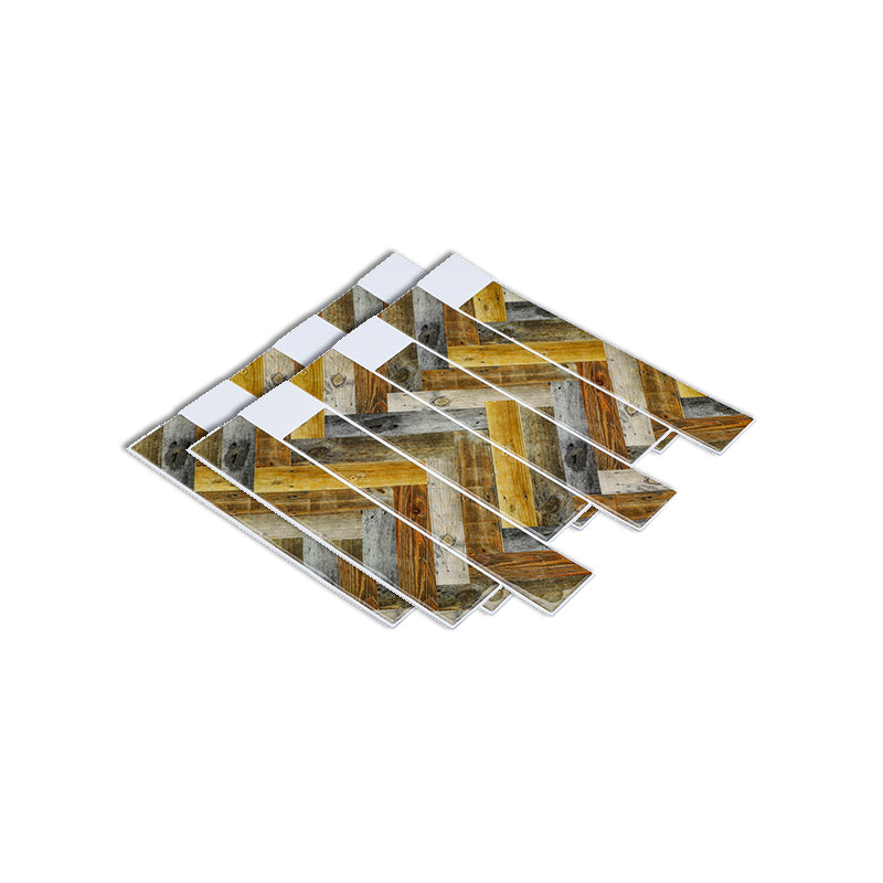 Lisslune | Plastic Peel & Stick Subway Tile Modern Simple Subway Tile Wallpaper