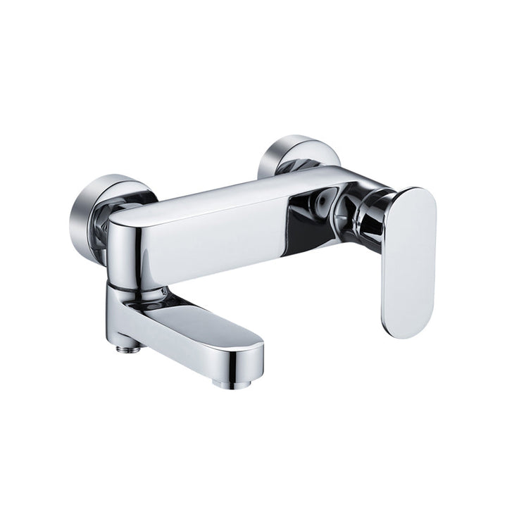 Lisslune | Modern Wall-Mounted Bathtub Faucet Trim Metal Single-Lever Bathtub Faucet Trim