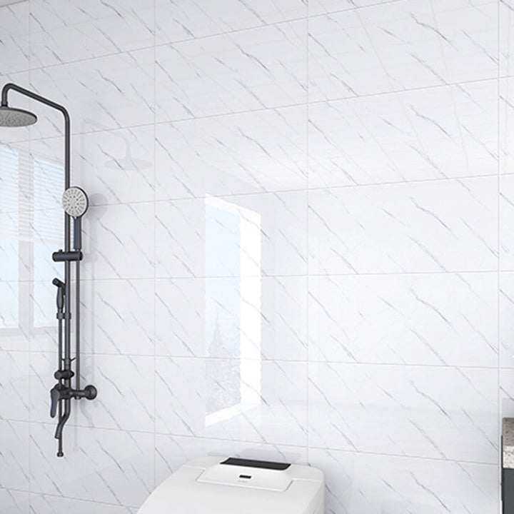 Lisslune | PVC Rectangular 3-Pack 12" X 23" Peel & Stick Mosaic Tile Kitchen and Bath Backsplash