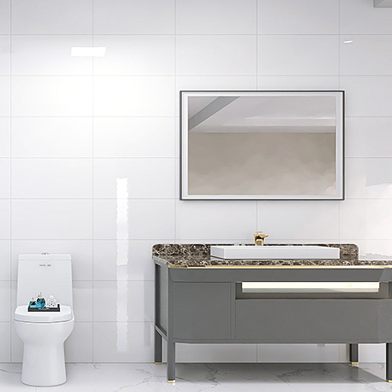 Lisslune | PVC Rectangular 3-Pack 12" X 23" Peel & Stick Mosaic Tile Kitchen and Bath Backsplash