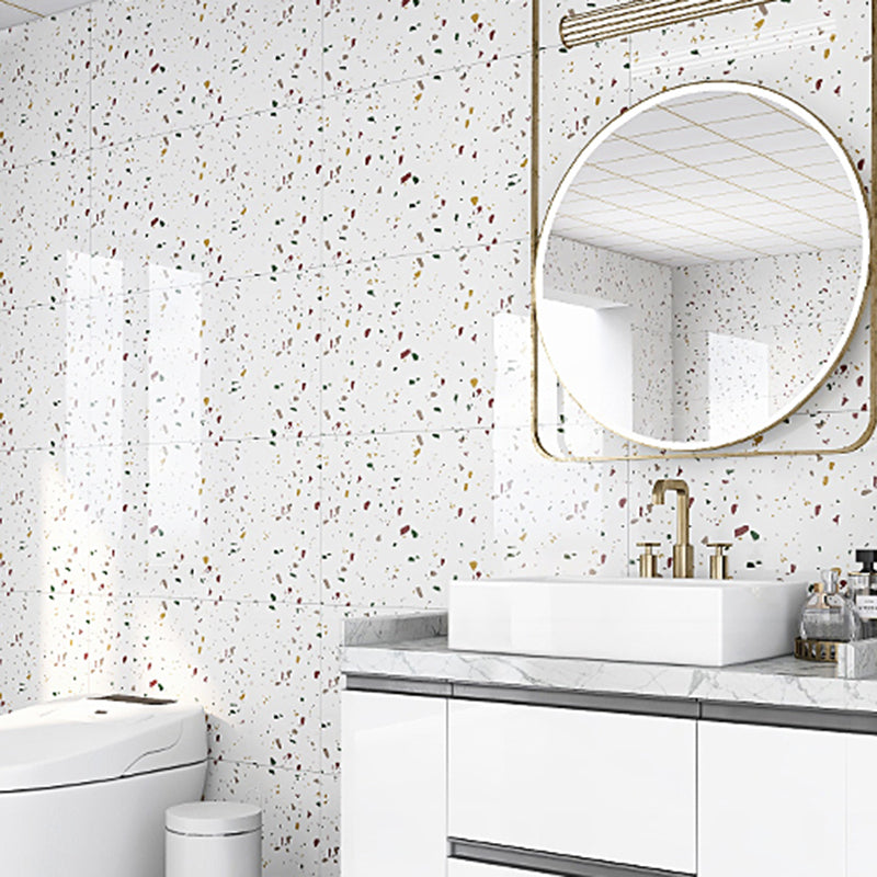 Lisslune | PVC Rectangular 3-Pack 12" X 23" Peel & Stick Mosaic Tile Kitchen and Bath Backsplash
