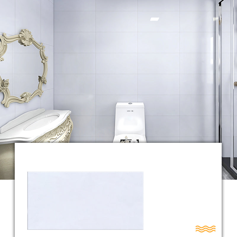 Lisslune | PVC Rectangular 3-Pack 12" X 23" Peel & Stick Mosaic Tile Kitchen and Bath Backsplash