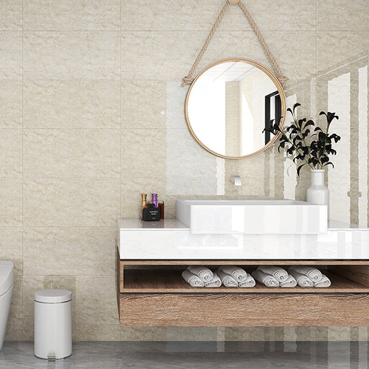 Lisslune | PVC Rectangular 3-Pack 12" X 23" Peel & Stick Mosaic Tile Kitchen and Bath Backsplash