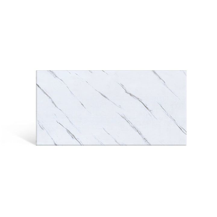 Lisslune | PVC Rectangular 3-Pack 12" X 23" Peel & Stick Mosaic Tile Kitchen and Bath Backsplash