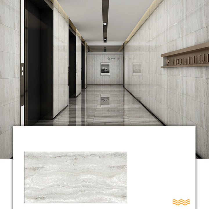 Lisslune | PVC Rectangular 3-Pack 12" X 23" Peel & Stick Mosaic Tile Kitchen and Bath Backsplash