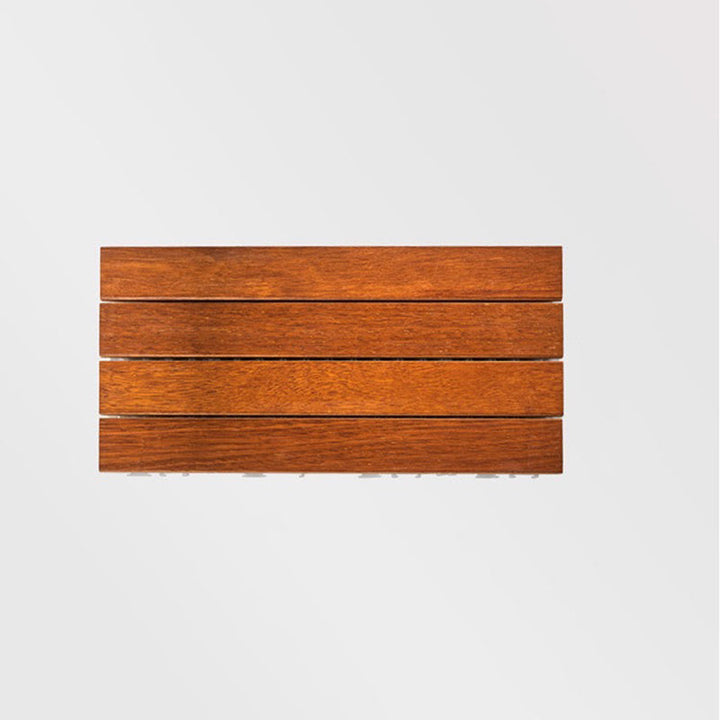 Lisslune | Outdoor Patio Water-Repellant Composite Wood Click Decking Board