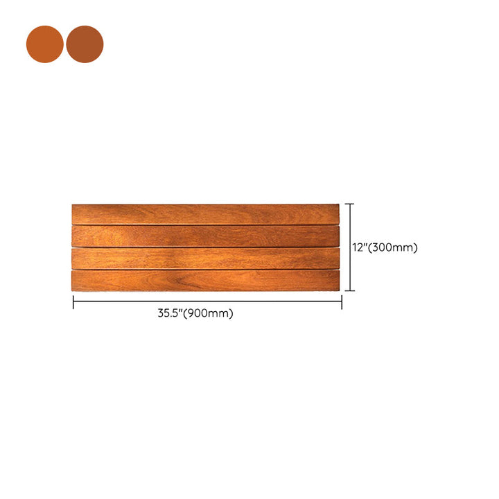 Lisslune | Outdoor Patio Water-Repellant Composite Wood Click Decking Board
