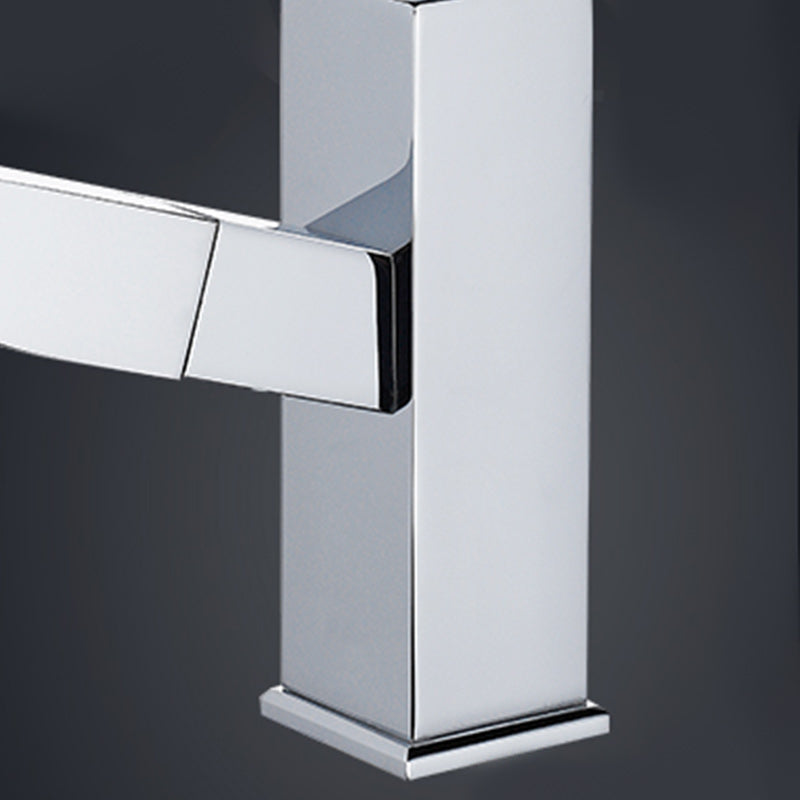 Lisslune | Modern Retractable Single Handle Basin Faucet Bathroom Sink Faucet