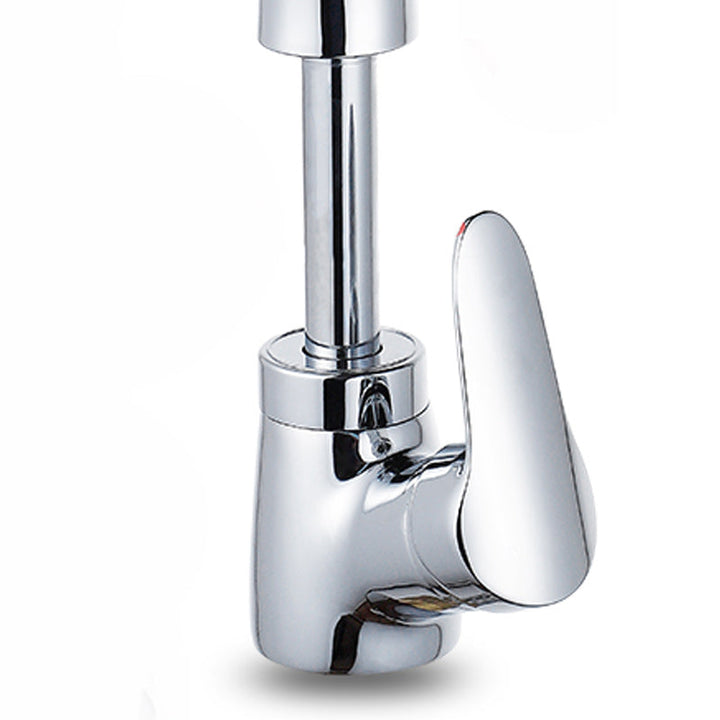 Lisslune | Modern Simple Vessel Sink Faucet High Arc Bathroom Sink Faucet