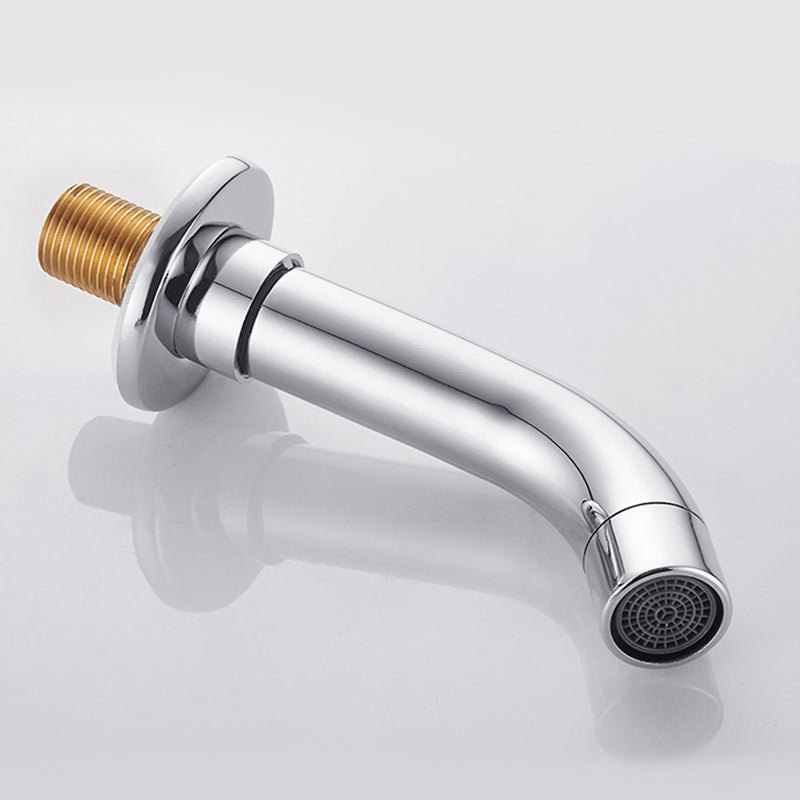 Lisslune | Modern Cross Handle Faucet Monochrome Wall Mounted Bathroom Faucet