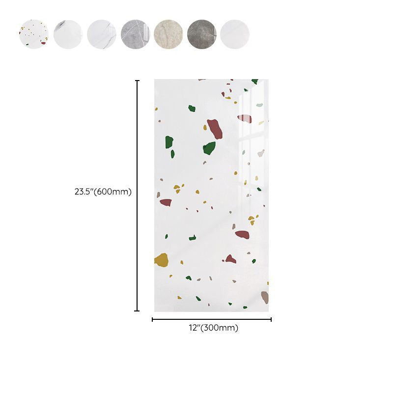 Lisslune | Bathroom Wall Floor Tile Peel and Stick Marble Pattern Wall Floor Tile