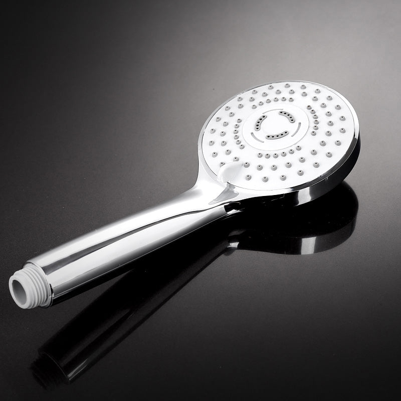 Lisslune | Contemporary Handheld Shower Head Adjustable Spray Pattern Silver Shower Head