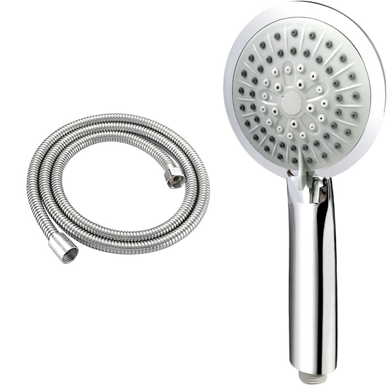 Lisslune | Contemporary Handheld Shower Head Adjustable Spray Pattern Silver Shower Head