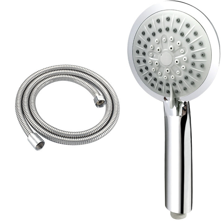 Lisslune | Contemporary Handheld Shower Head Adjustable Spray Pattern Silver Shower Head