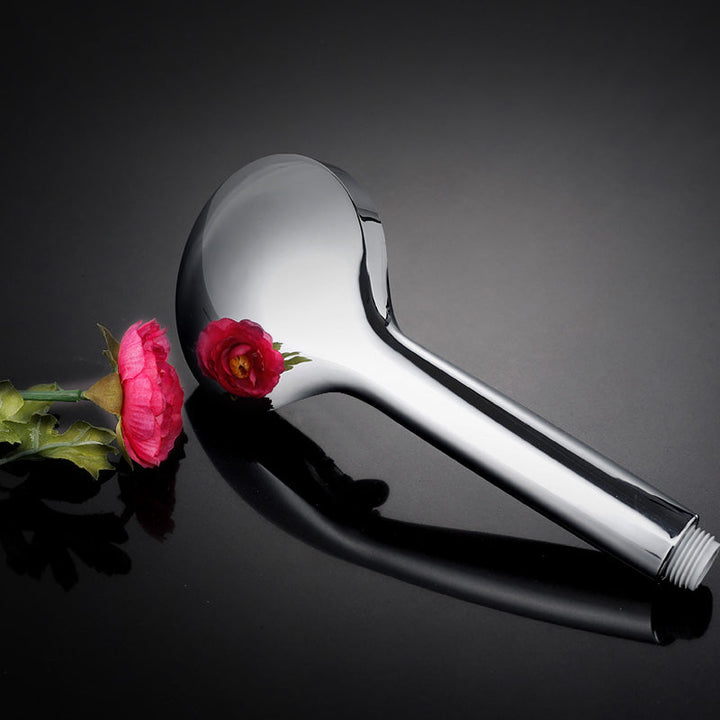 Lisslune | Contemporary Handheld Shower Head Adjustable Spray Pattern Silver Shower Head