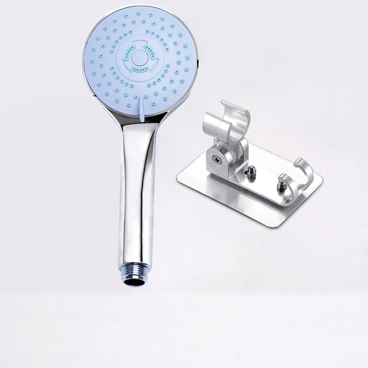 Lisslune | Contemporary Handheld Shower Head Adjustable Spray Pattern Silver Shower Head