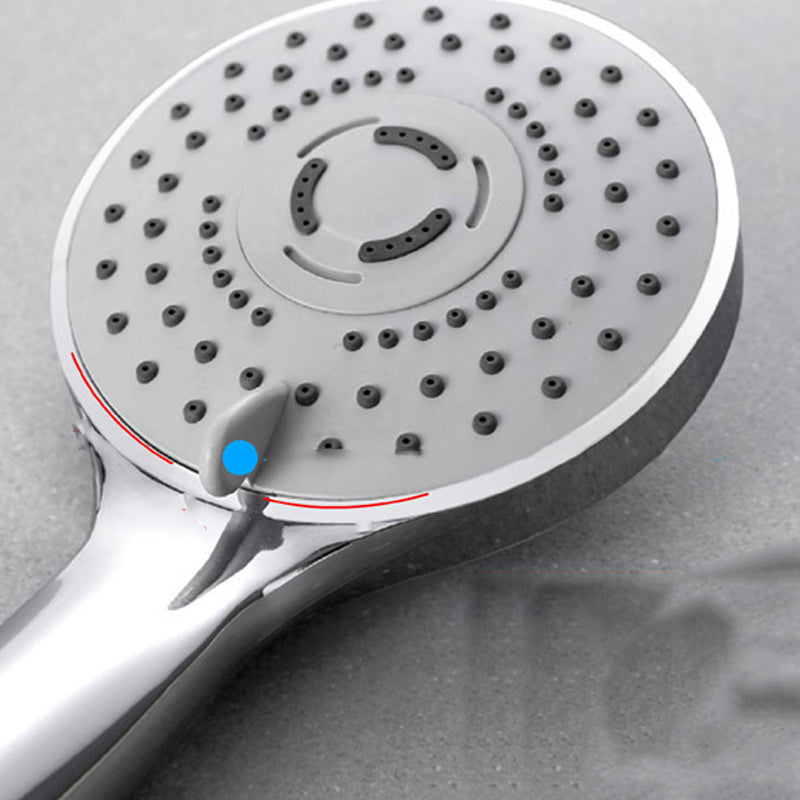 Lisslune | Contemporary Handheld Shower Head Adjustable Spray Pattern Silver Shower Head