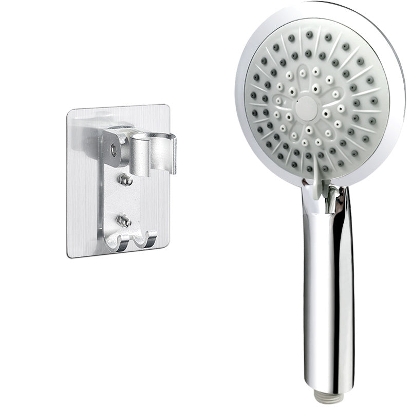 Lisslune | Contemporary Handheld Shower Head Adjustable Spray Pattern Silver Shower Head