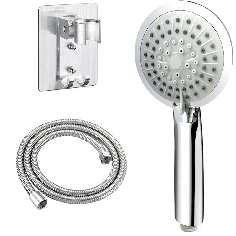 Lisslune | Contemporary Handheld Shower Head Adjustable Spray Pattern Silver Shower Head