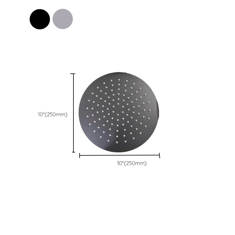 Lisslune | 304 stainless steel shower head Standard spray pattern Fixed shower head
