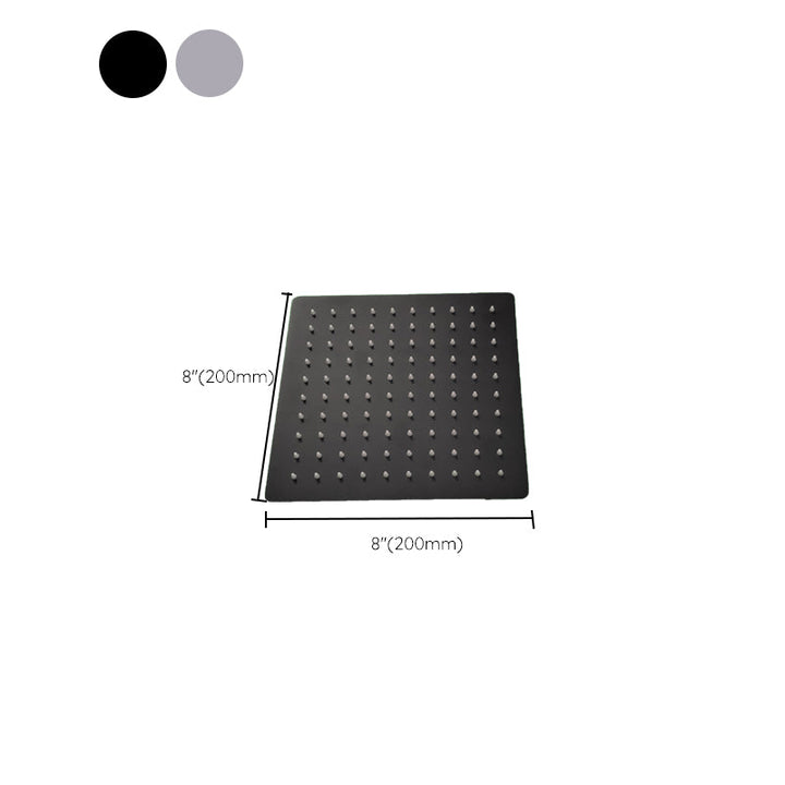 Lisslune | 304 stainless steel shower head Standard spray pattern Fixed shower head