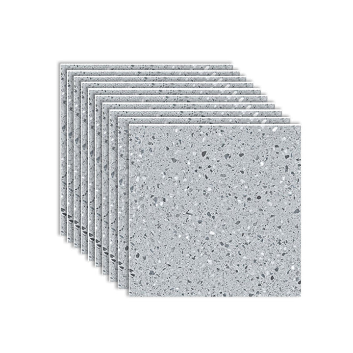 Lisslune | Modern PVC Peel and Stick Tile Floor Marble Look Mold Resistant Vinyl Tiles