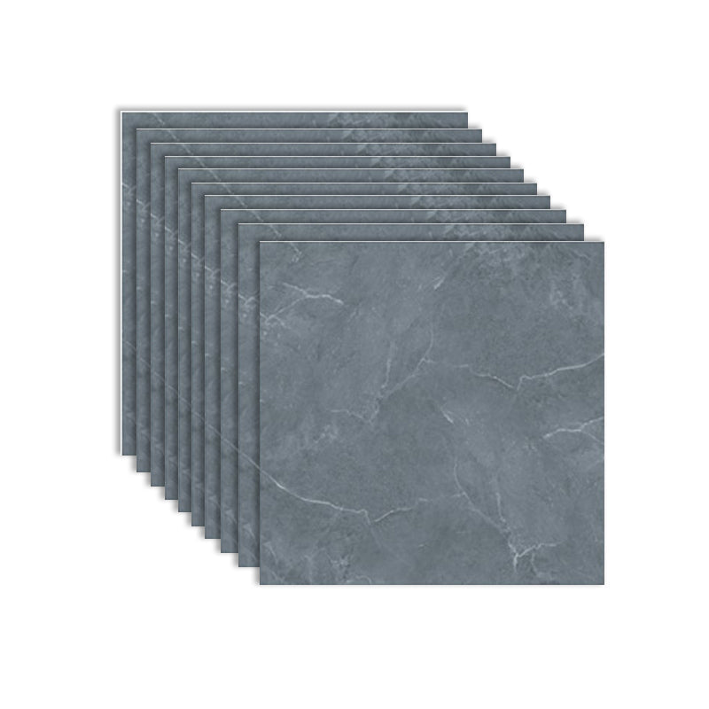 Lisslune | Modern PVC Peel and Stick Tile Floor Marble Look Mold Resistant Vinyl Tiles