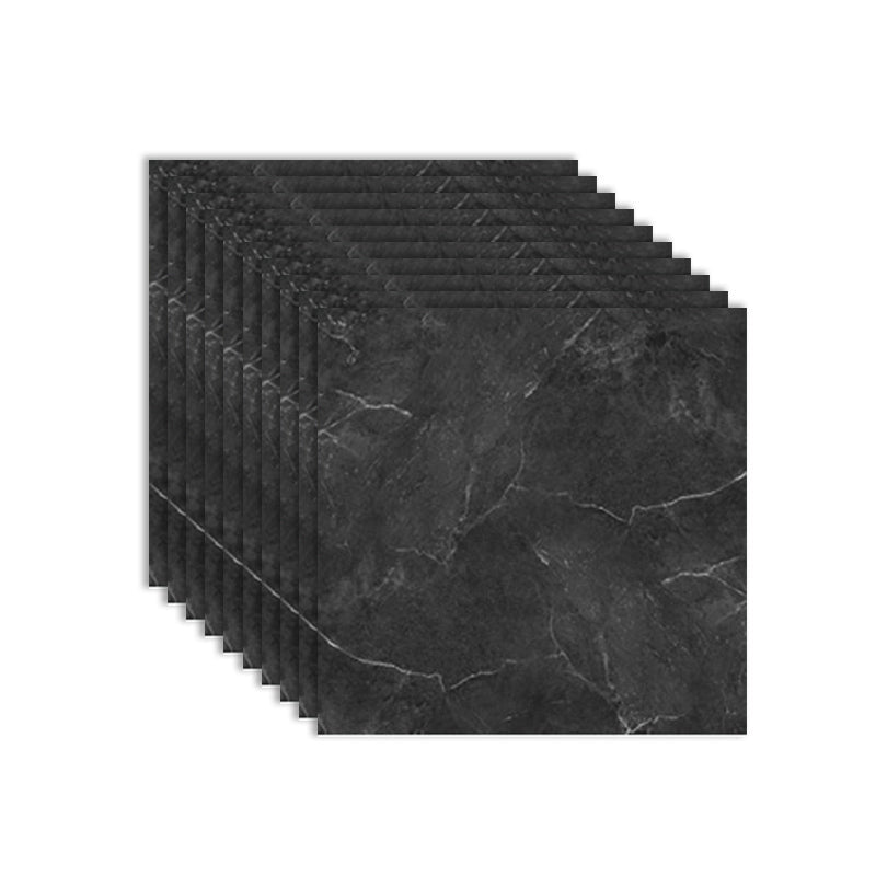 Lisslune | Modern PVC Peel and Stick Tile Floor Marble Look Mold Resistant Vinyl Tiles