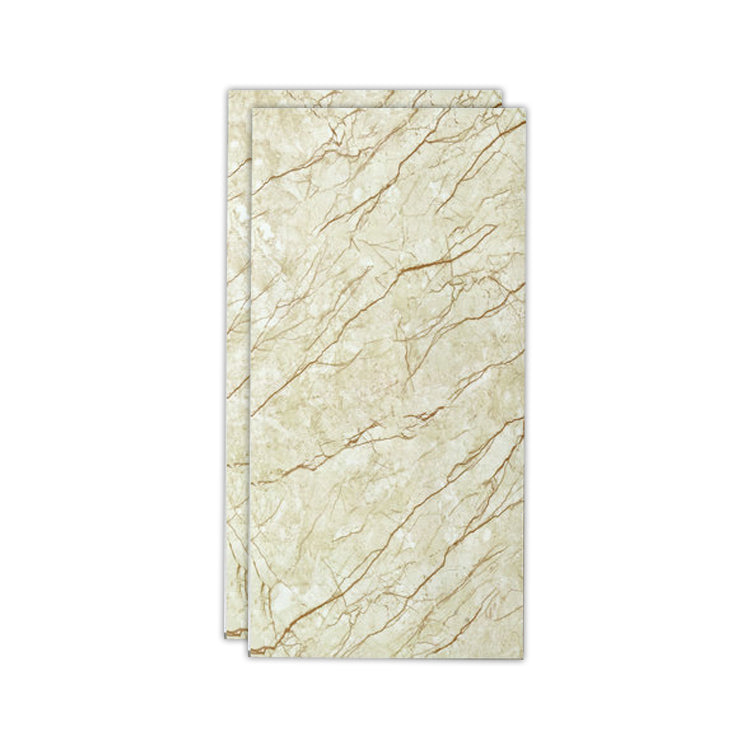 Lisslune | Floor Wall Tiles Marble Pattern Wallpaper Rectangular Bathroom Kitchen Wallpaper