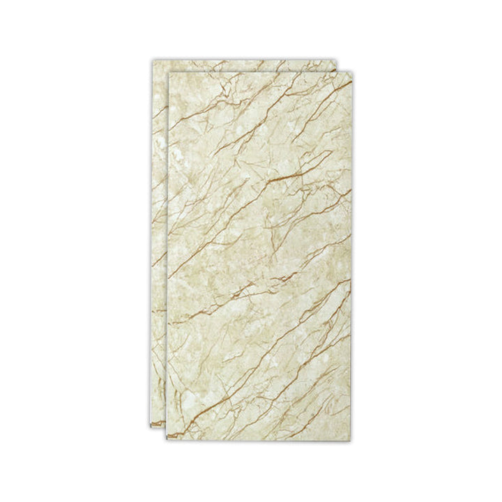 Lisslune | Floor Wall Tiles Marble Pattern Wallpaper Rectangular Bathroom Kitchen Wallpaper