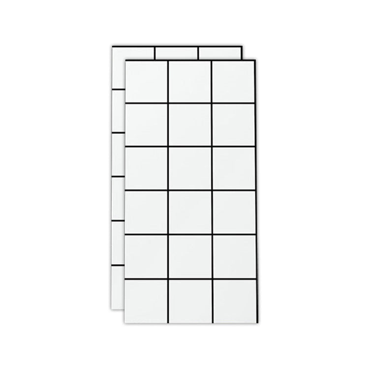 Lisslune | Floor Wall Tiles Marble Pattern Wallpaper Rectangular Bathroom Kitchen Wallpaper