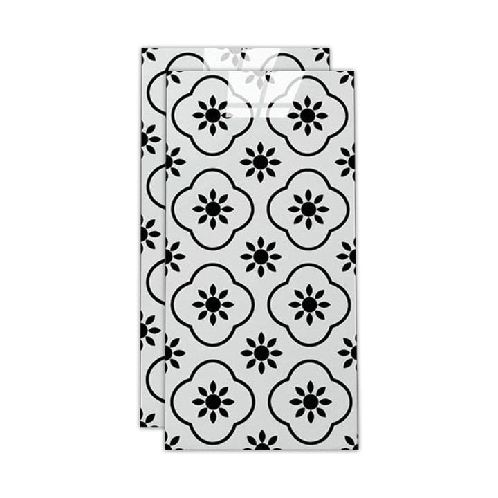 Lisslune | Floor Wall Tiles Marble Pattern Wallpaper Rectangular Bathroom Kitchen Wallpaper