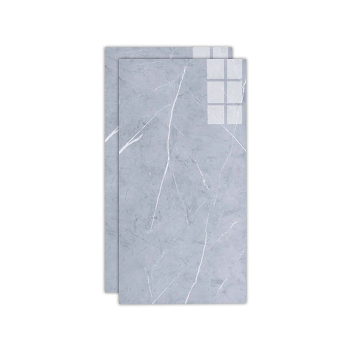 Lisslune | Floor Wall Tiles Marble Pattern Wallpaper Rectangular Bathroom Kitchen Wallpaper