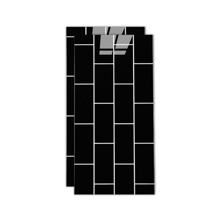 Lisslune | Floor Wall Tiles Marble Pattern Wallpaper Rectangular Bathroom Kitchen Wallpaper