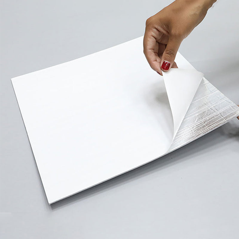 Lisslune | Tile Stripping & Sticking Rectangle White Plastic Waterproof Tile Stripping & Sticking for Shower 10-Pack