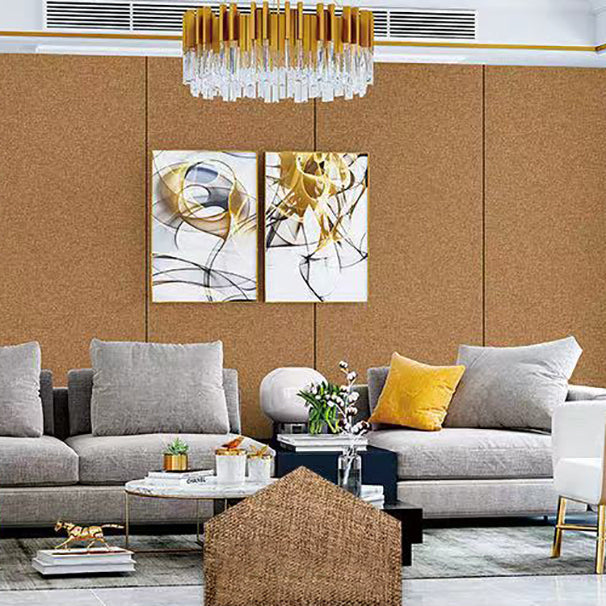 Lisslune | Modern Style Linen Wall Panel Living Room Removable Wall Covering