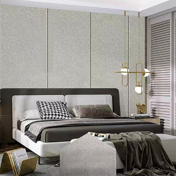 Lisslune | Modern Style Linen Wall Panel Living Room Removable Wall Covering