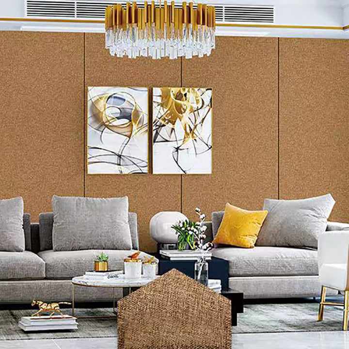 Lisslune | Modern Style Linen Wall Panel Living Room Removable Wall Covering