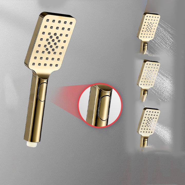 Lisslune | Shower Combo 3 Settings Adjustable Spray Pattern Handheld Shower