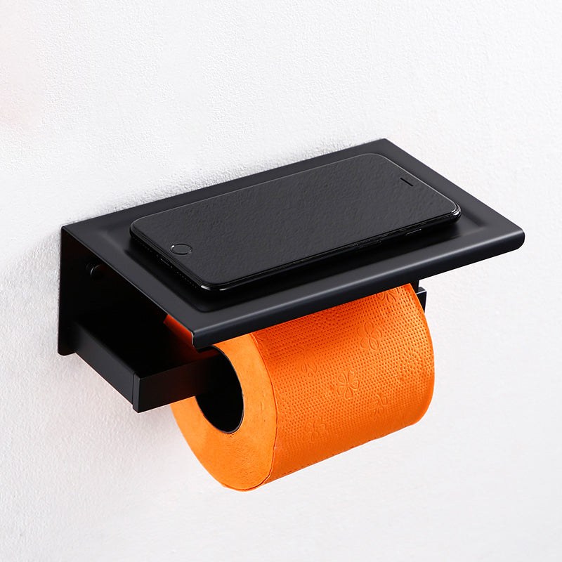 Lisslune | Traditional Bathroom Accessories Hardware Set in Black Metal