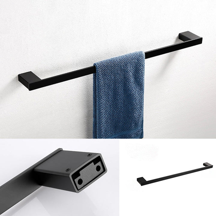 Lisslune | Traditional Bathroom Accessories Hardware Set in Black Metal