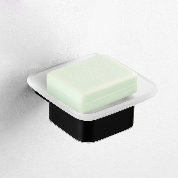 Lisslune | Traditional Bathroom Accessories Hardware Set in Black Metal