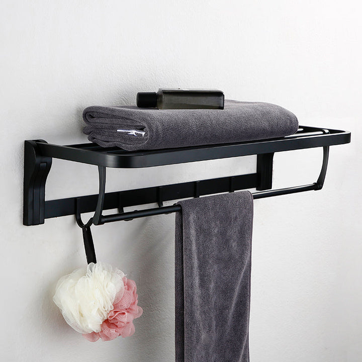 Lisslune | Traditional Bathroom Accessories Hardware Set in Black Metal