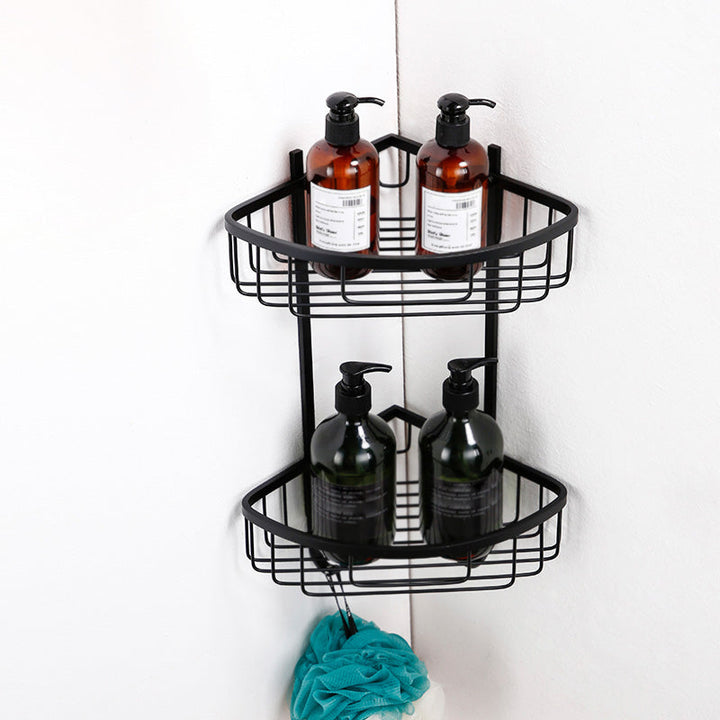 Lisslune | Traditional Bathroom Accessories Hardware Set in Black Metal