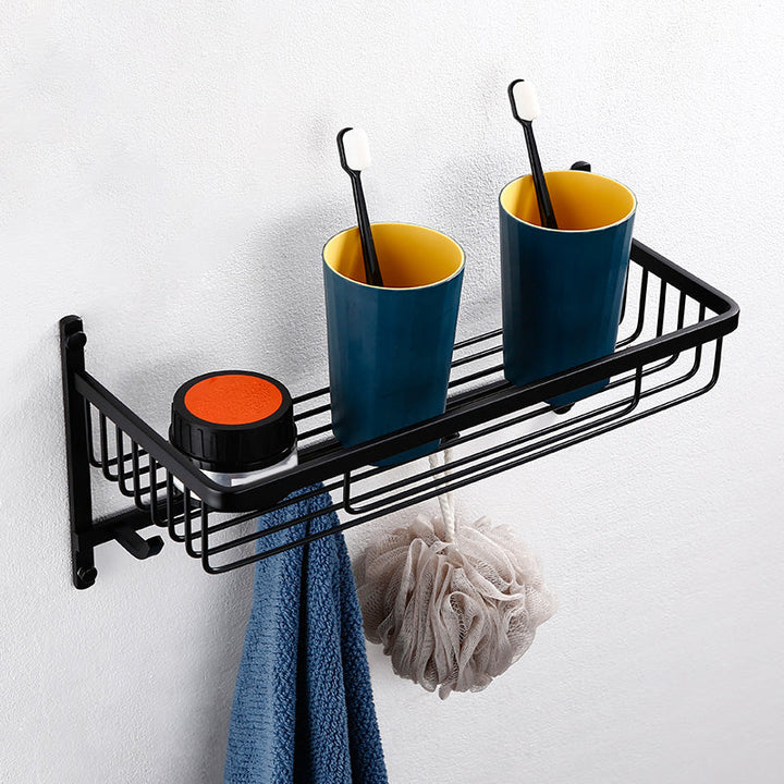 Lisslune | Traditional Bathroom Accessories Hardware Set in Black Metal